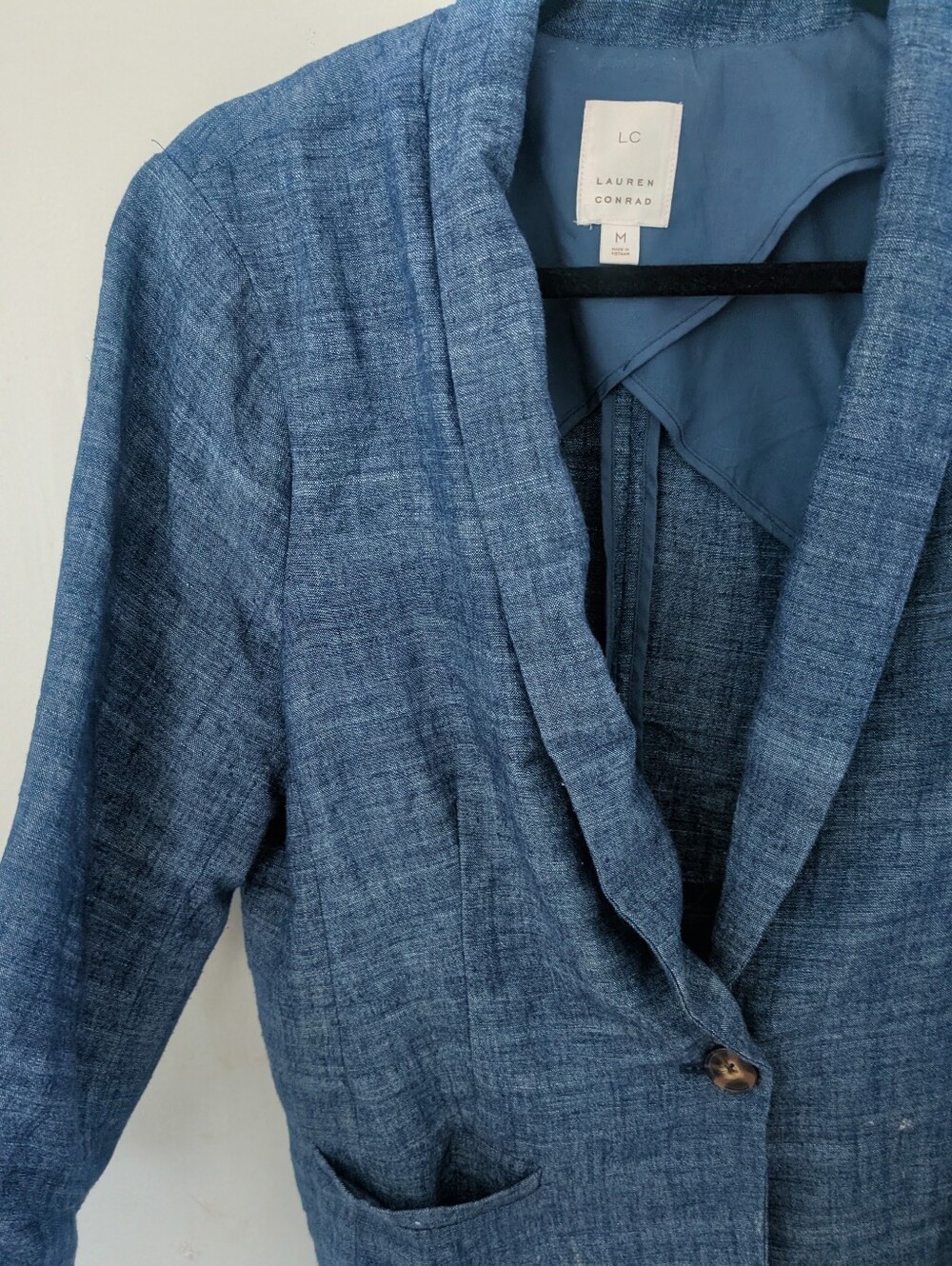 Lauren Conrad Blue Jacket GUC size M